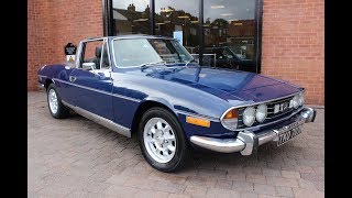 1974 Triumph Stag 30 V8 4Speed Manual [upl. by Oecile]