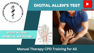 Digital Allens Test for Radial and Ulnar Artery Impairment [upl. by Anwahs]