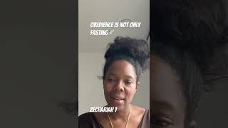 Obedience is more important than fasting Zechariah 7  biblical affirmation [upl. by Cammie228]