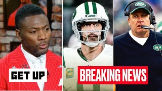 GET UP  Ryan Clark UPDATE Rex Ryan to coach Jets Aaron Rodgers will no longer be NY QB next season [upl. by Mungovan]