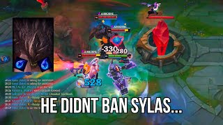 Malphite Did NOT Ban Sylas [upl. by Brunell]