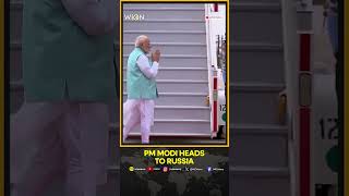 PM Modi leaves for Russia on a twoday visit  WION Shorts [upl. by Fleisig]