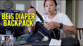 BEIS DIAPER BACKPACK FIRST IMPRESSION 272 [upl. by Ytiak]