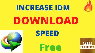 How to Increase IDM Downloading Speed 2022 IDM Fast Download New Method [upl. by Etteuqal]