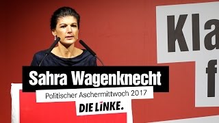 Sahra Wagenknecht beim Politischen Aschermittwoch im Saarland [upl. by Horlacher]