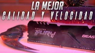 MEJORES MEMORIAS RAM CALIDADPRECIO 2021 😮 LLEGÓ FURY BEAST 3600mhz😍 [upl. by Starkey]