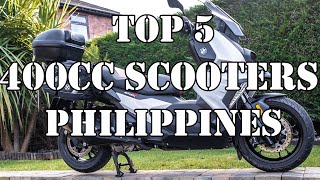 Top 5 Best 400cc Scooters in the Philippines [upl. by Burtie]