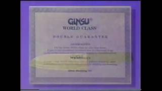 Gut With Ginzu 1992 Commercial [upl. by Lonny926]