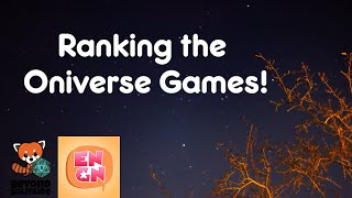 Ranking the Oniverse Games with Jason Perez [upl. by Roban99]