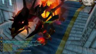 World Of Warcraft Deathwing in Stormwind [upl. by Jahdol]