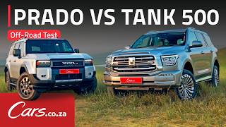 4x4 Test New Tank 500 vs New Toyota Prado  Comprehensive offroad comparison [upl. by Eecal]