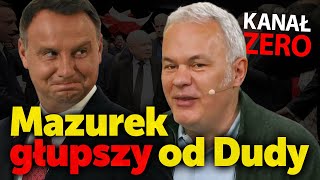 Mazurek głupszy od Dudy Kompromitacja Roberta Mazurka nie wiedział że w Rosji były rewolucje [upl. by Akeenat]