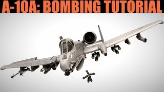 A10A Warthog Bombing Tutorial  DCS WORLD [upl. by Eelaras92]