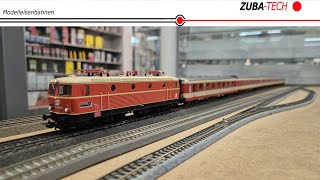 Modell H0 ÖBB Rh 1044 mit JaffaPersonenzug [upl. by Martinsen]