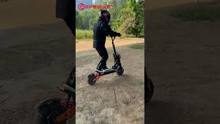 🔥🛴Offroad Electric Scooter Dual Motor Riding EFGBIKE ES09 5600 Watt Escooter electricscooterlife [upl. by Morton]