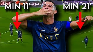 CRISTIANO RONALDO 2 GOLES DE TIRO LIBRE EN 10 MINUTOS AHORA [upl. by Ailama614]