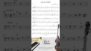 AIRES DE NAVIDAD HECTOR LAVOE Sheet Music Orchestra [upl. by Missy]