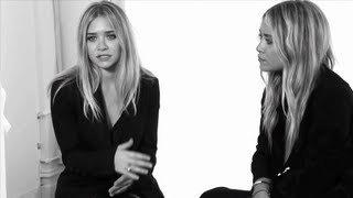 The Row with designers Mary Kate amp Ashley Olsen [upl. by Kallick]