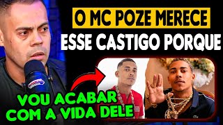 PM AMEAÇA MC POZE DO RODO  CLAUDIO MARTINS  COPCAST [upl. by Treat779]