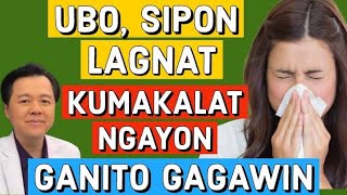 Ubo Sipon Lagnat Kumakalat Ngayon  By Doc Willie Ong Internist and Cardiologist [upl. by Gerger]