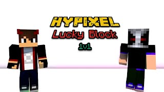 Hypixel Lucky Block 1v1 Ft DarkestDread [upl. by Almita]