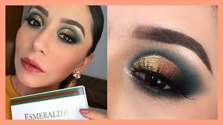 ESMERALDA 1 Y 2 DE BEAUTY CREATIONS  tutorial  swatches [upl. by Deden]