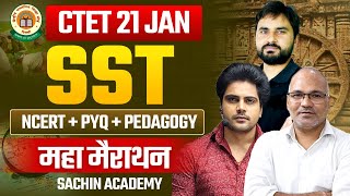 CTET 2024 SOCIAL SCIENCE COMPLETE MARATHON by Sachin Academy live 5pm [upl. by Dnalram]