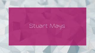 Stuart Mays  appearance [upl. by Wilhelmina852]