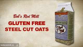 Gluten Free Steel Cut Oats  Bobs Red Mill [upl. by Lidaa]