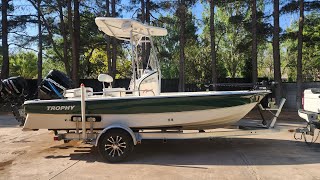 2005 Trophy 1901 Bay Pro Center Console Boat What was I thinking [upl. by Reilly]