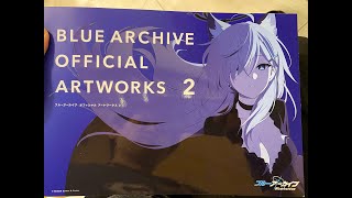 BLUE ARCHIVE OFFICIAL ARTWORKS 蔚藍檔案美術設定集Vol1 ブルーアーカイブオフィシャルアートワークス [upl. by Albur]