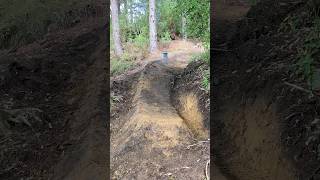 Mtb trails jumps and repairs 440 bike park bike trailbuilding [upl. by Hussey]