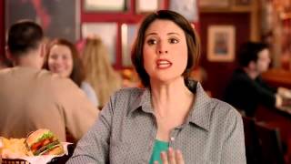 Melanie Paxson Red Robin Fiery Ghost Style Burger TV Spot Taste Buds [upl. by Cindi588]