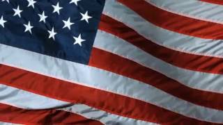 10 Hours American Flag Waving  Video amp Audio 1080HD SlowTV [upl. by Ninon]