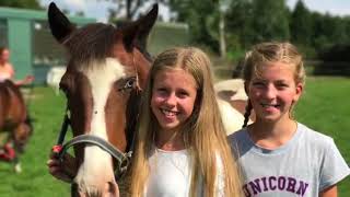 Ponykamp 2017 bij Ruitersportcentrum EEPM  week 1 dag 2 [upl. by Atniuqal438]