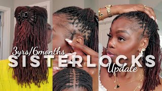 THANKS FOR THE SUPPORT  MY HAIRLINE  CIMPLYCECE sisterlocks sisterlocksjourney [upl. by Laufer]