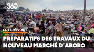 Abidjan bientôt un nouveau marché de 3000 places à Abobo [upl. by Bach]