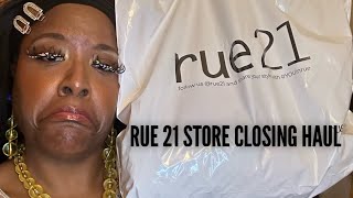 Rue 21 Store Closing Haul [upl. by Mercado]