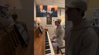 Learning BETTER DAYS by LAKEY INSPIRED by EAR🤯￼logicprox viralvideo jazz music ￼￼￼piano rap￼ [upl. by Aisad]