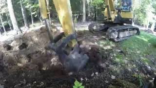 Installing small septic system [upl. by Aibar]