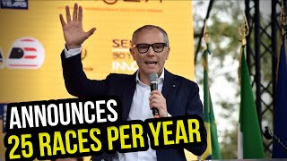 Stefano Domenicali reveals possible increase to 25 races on the F1 calendar  F1 News [upl. by Cynthea272]