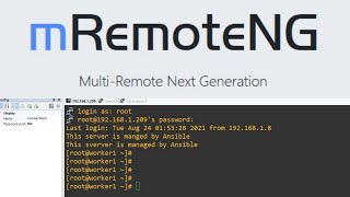 mRemote ssh tool [upl. by Eigger]