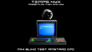 Mini Blind Test Amstrad cpc [upl. by Nylirac]