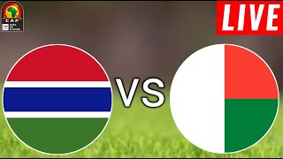 Gambia vs Madagascar Live Score l Africa Cup Nations Qualification 202425 [upl. by Golliner]