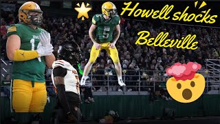 Best High School game of the year Howell gives Belleville its 3rd loss in 4 years [upl. by Izzy]