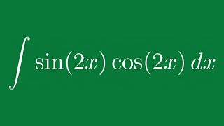 Integral of sin2xcos2x [upl. by Eartnoed]