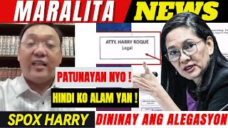 SPOX Harry Roque UMALMA sa PAGKAKADAWIT sa POGO  Sen LIZA HINIMAY [upl. by Zedecrem482]