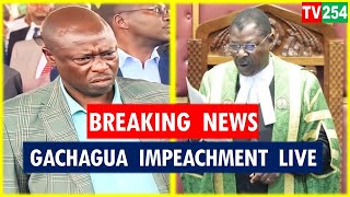 LIVE  Gachagua impeachment debate in Parliament [upl. by Yrebmik]