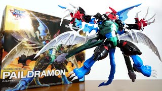 バンダイ驚異のメカニズム！なんと指がフル可動！さらにオリジナルギミックも！Figurerise Standard Amplified パイルドラモン レビュー [upl. by Hnil]