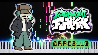 Nerves  Friday Night Funkin VS Garcello  Impossible Piano [upl. by Jaine]